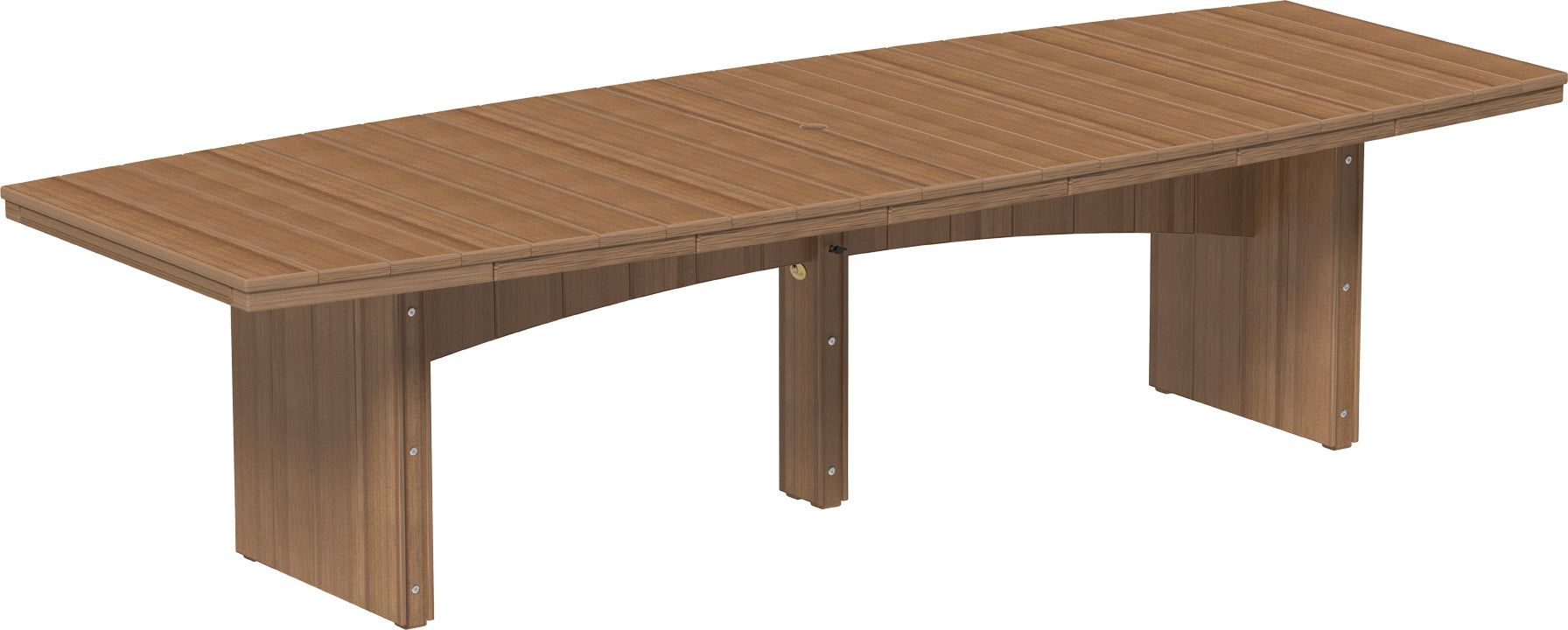 LuxCraft – Urban Dining Table 4′ x 10′ Oval – Large Outdoor Patio Table