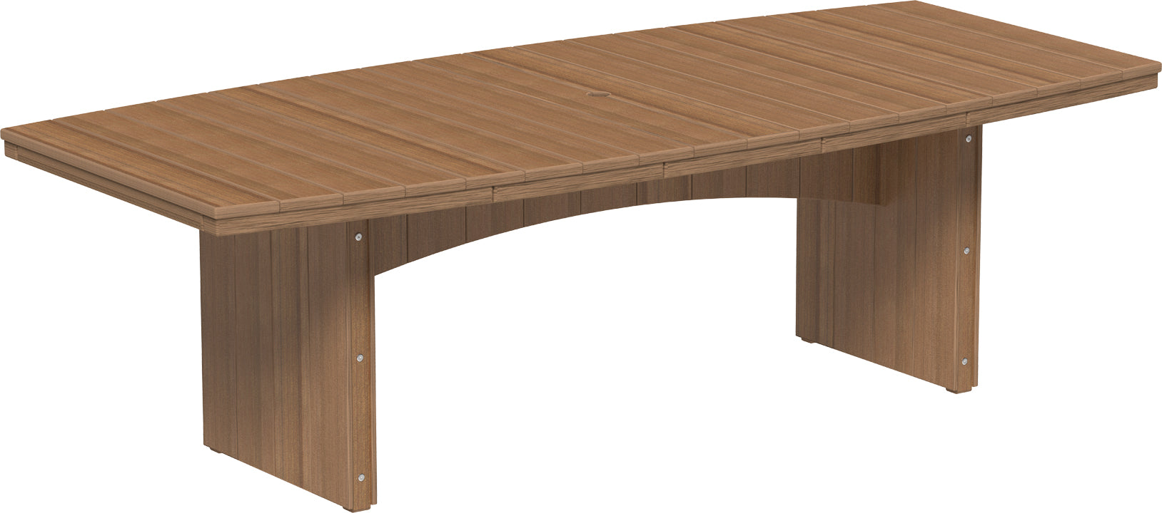 LuxCraft – Urban Dining Table 4′ x 8′ Oval – Large Outdoor Patio Table