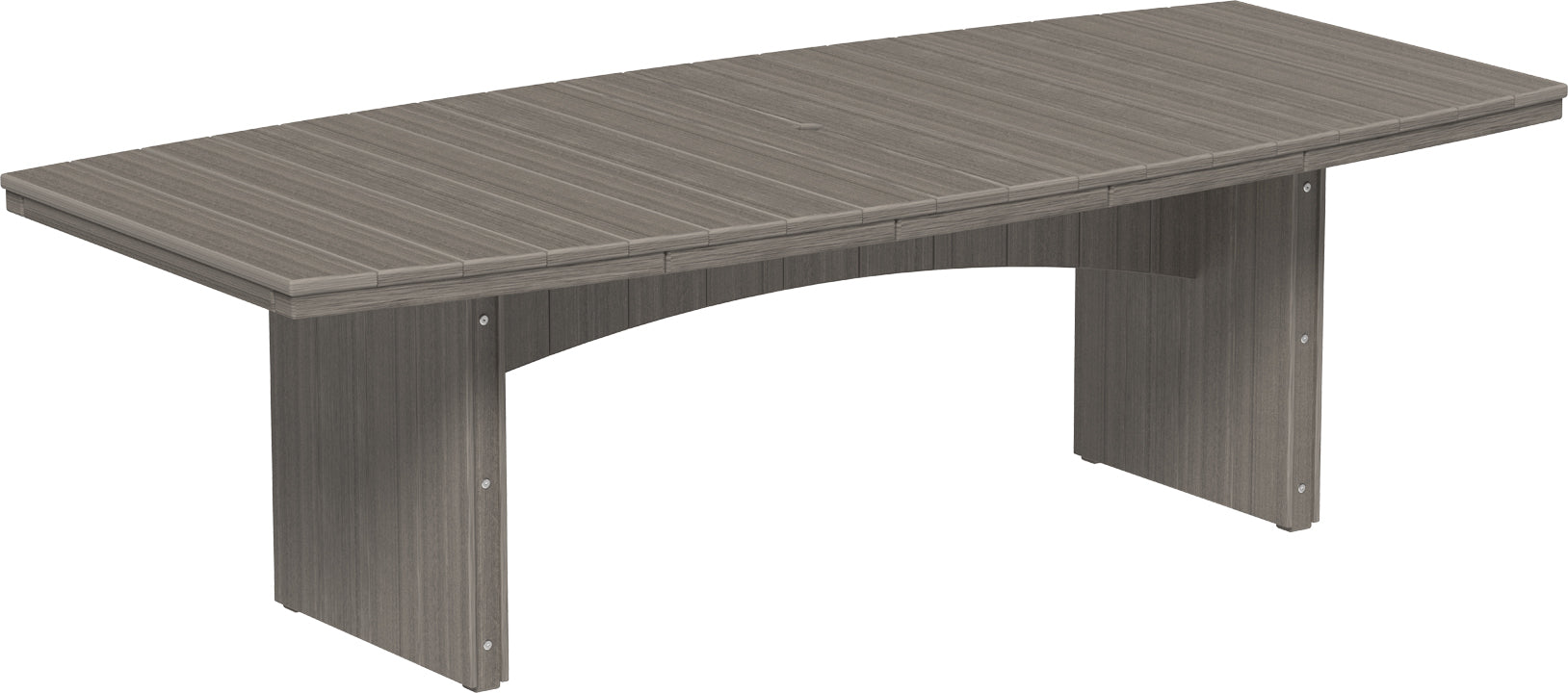 LuxCraft – Urban Dining Table 4′ x 8′ Oval – Large Outdoor Patio Table