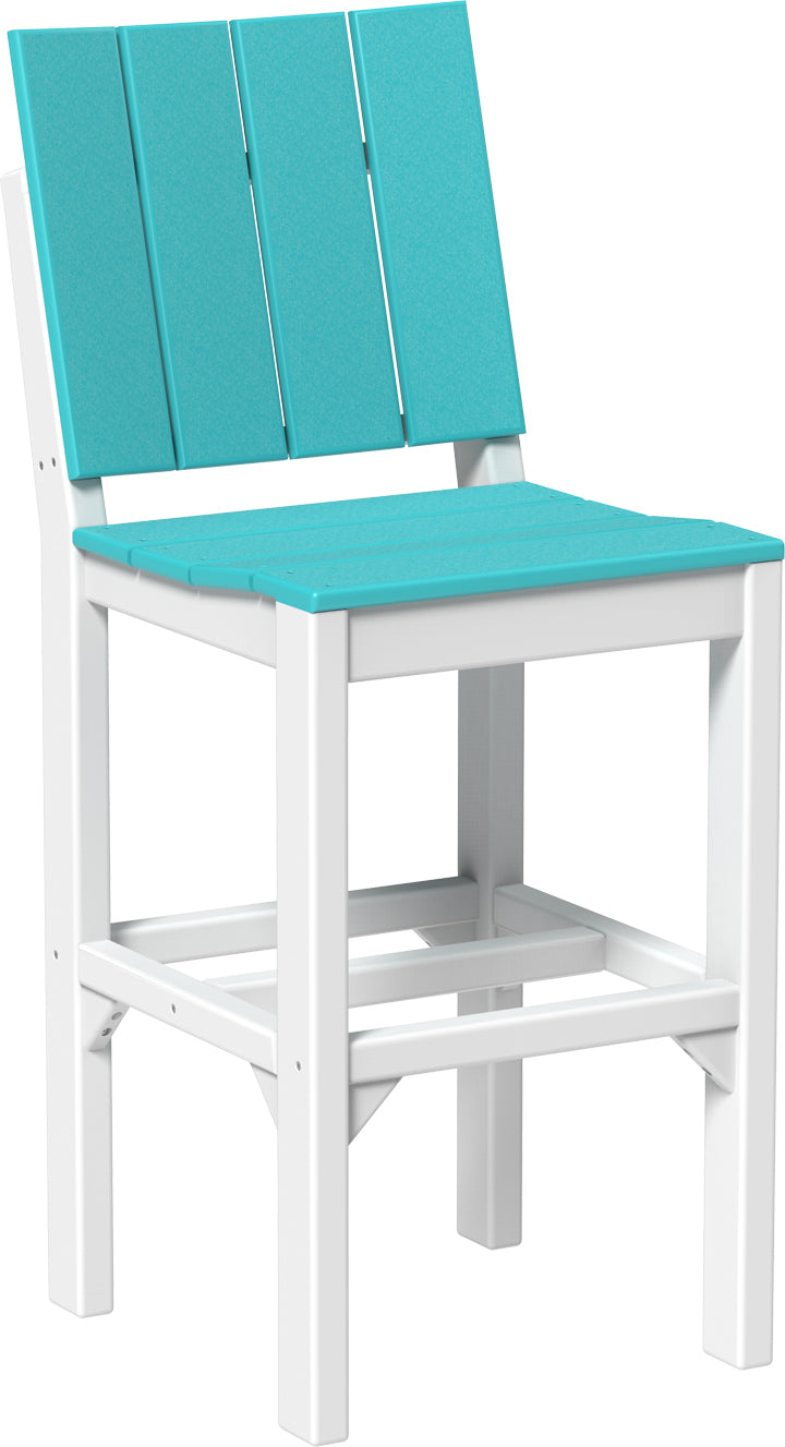 LuxCraft – Urban Side Chair – Modern Outdoor Dining Chair with Clean Lines