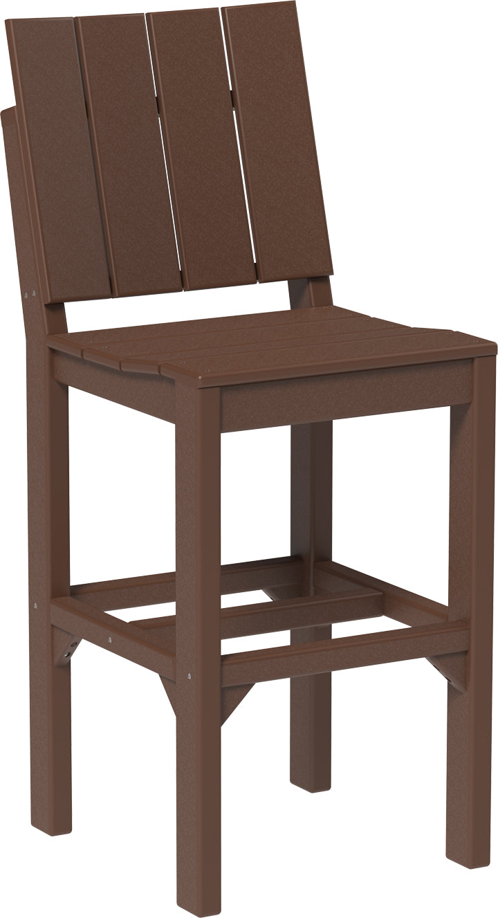 LuxCraft – Urban Side Chair – Modern Outdoor Dining Chair with Clean Lines