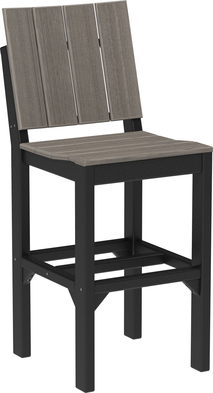 LuxCraft – Urban Side Chair – Modern Outdoor Dining Chair with Clean Lines