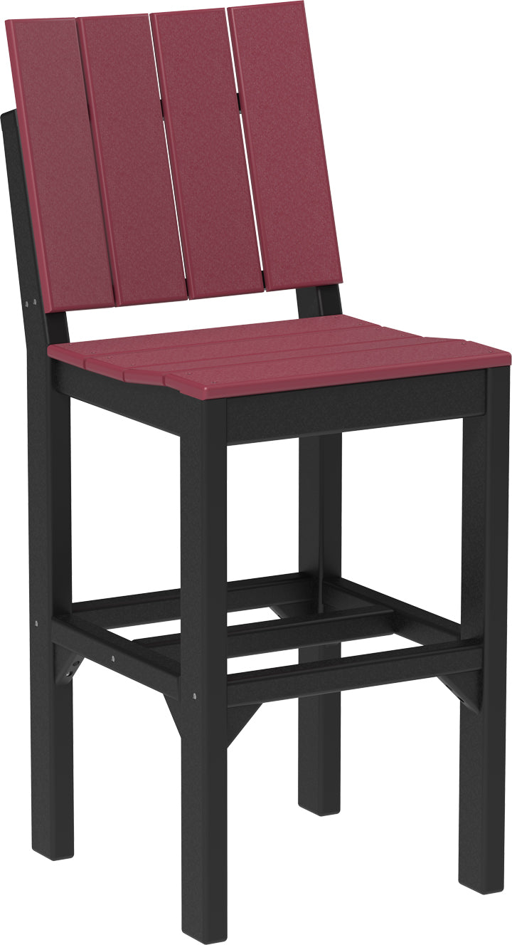 LuxCraft – Urban Side Chair – Modern Outdoor Dining Chair with Clean Lines
