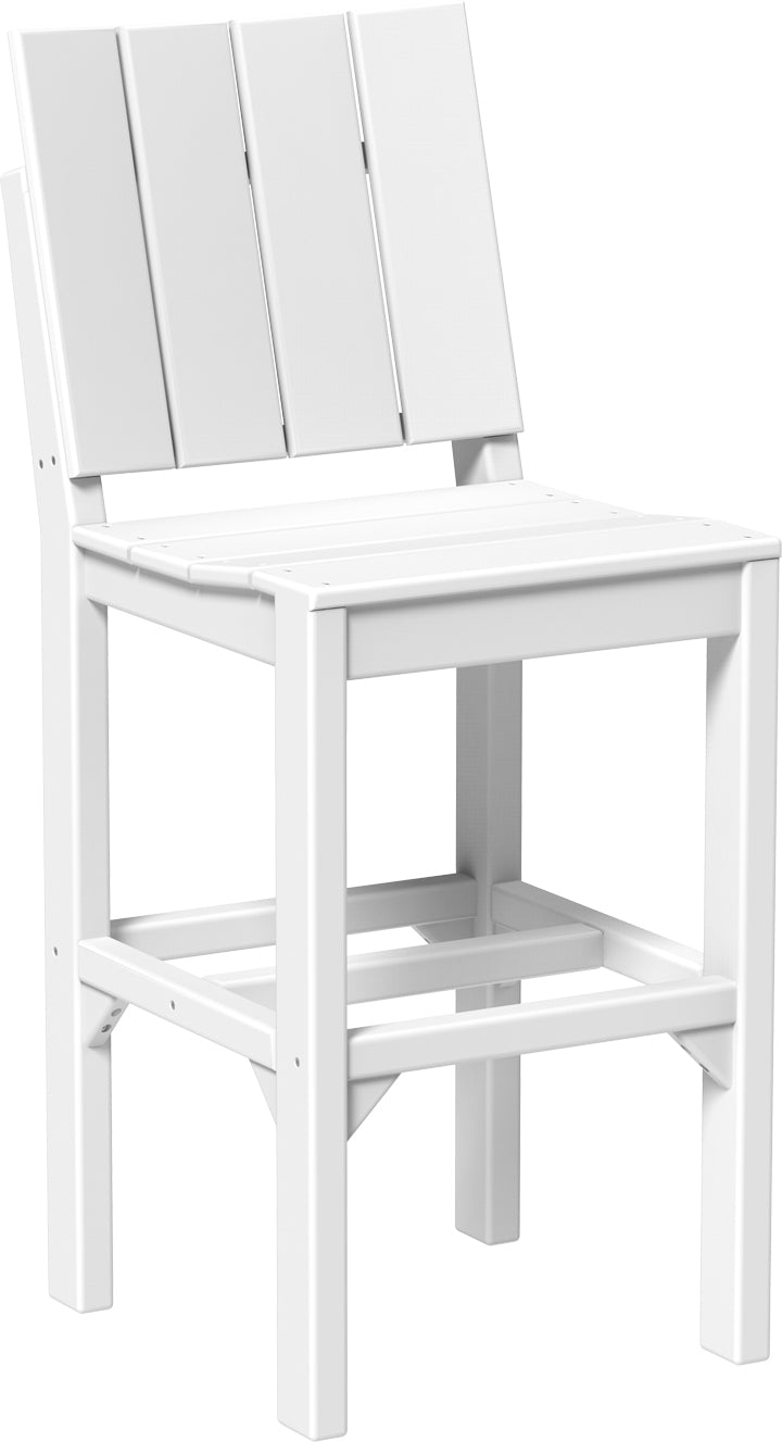 LuxCraft – Urban Side Chair – Modern Outdoor Dining Chair with Clean Lines