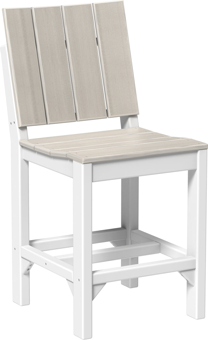 LuxCraft – Urban Side Chair – Modern Outdoor Dining Chair with Clean Lines