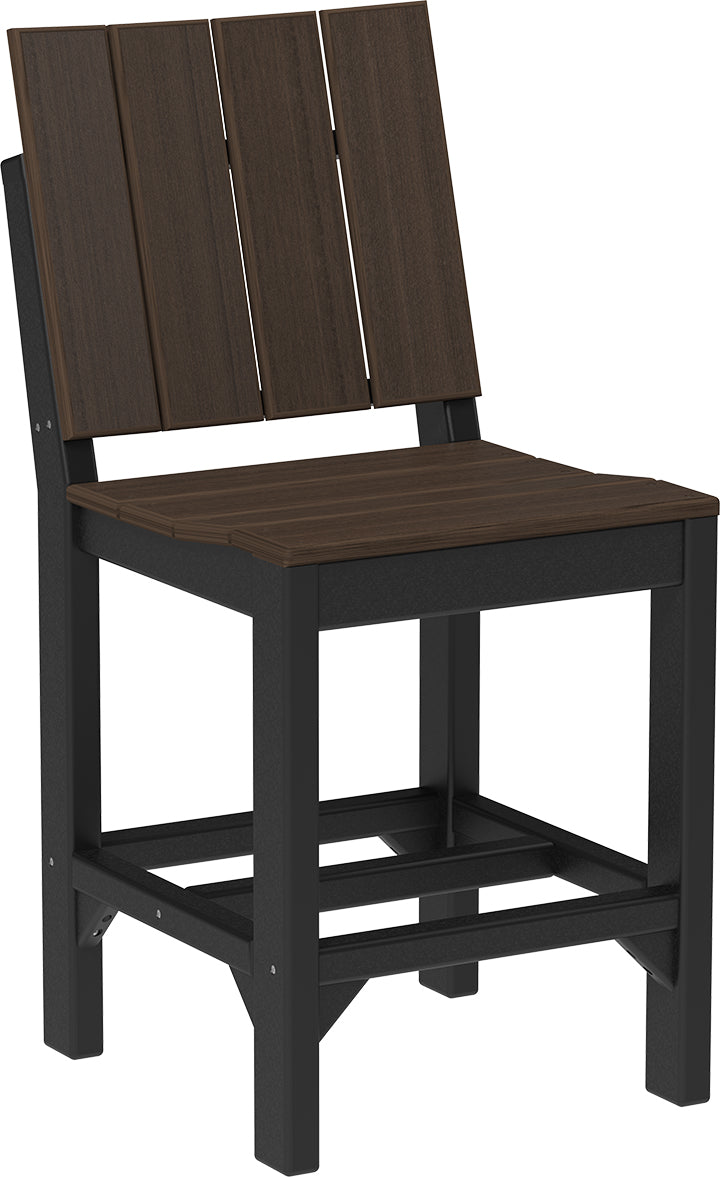 LuxCraft – Urban Side Chair – Modern Outdoor Dining Chair with Clean Lines