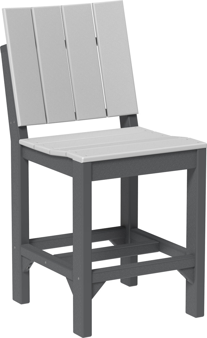 LuxCraft – Urban Side Chair – Modern Outdoor Dining Chair with Clean Lines