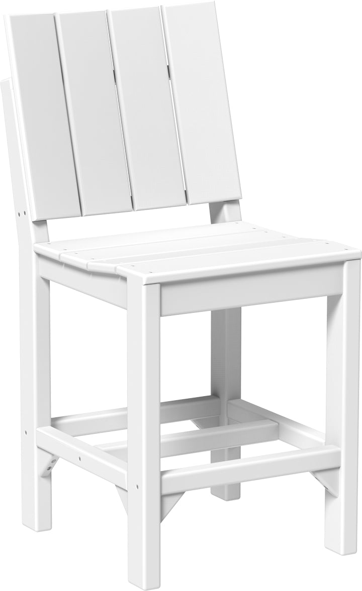LuxCraft – Urban Side Chair – Modern Outdoor Dining Chair with Clean Lines