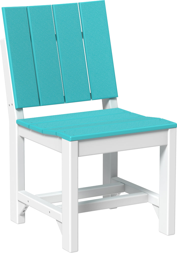 LuxCraft – Urban Side Chair – Modern Outdoor Dining Chair with Clean Lines