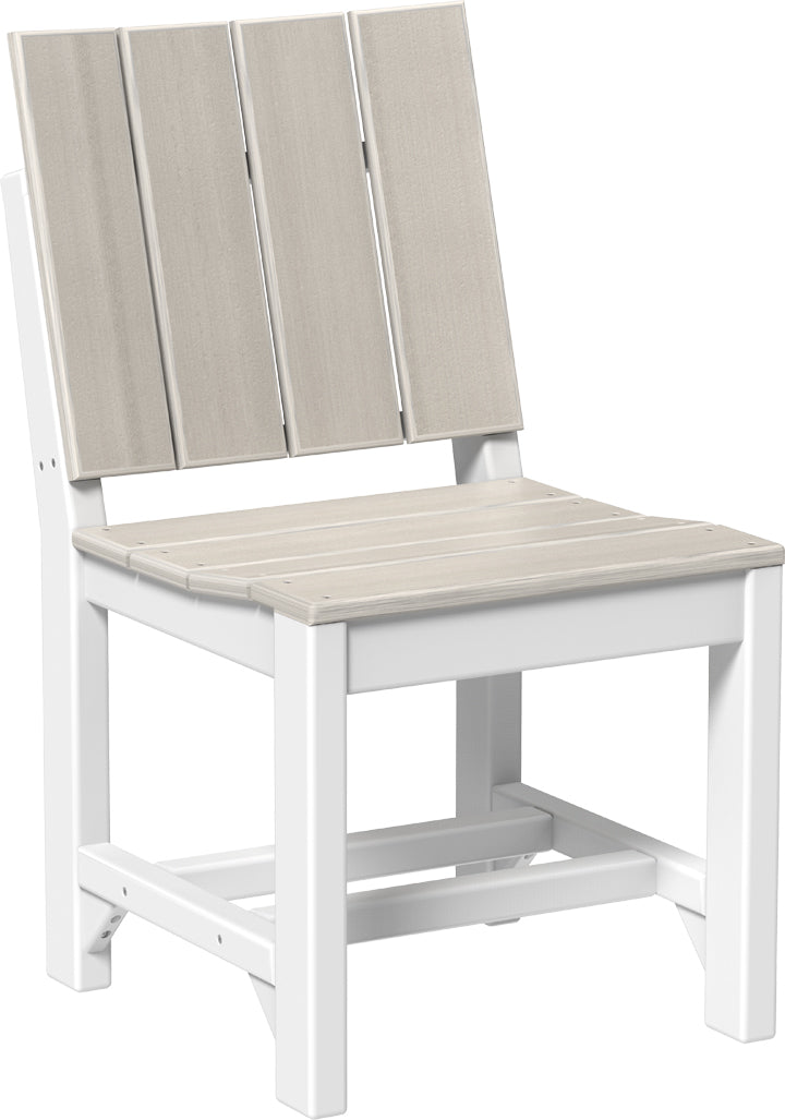 LuxCraft – Urban Side Chair – Modern Outdoor Dining Chair with Clean Lines