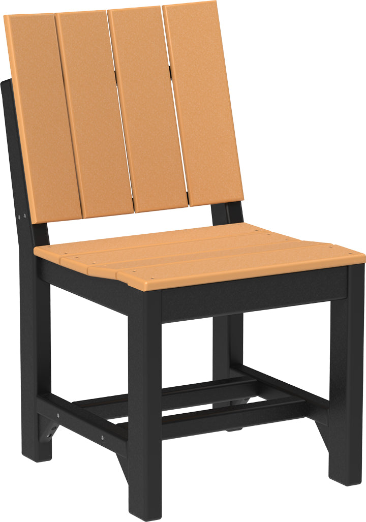 LuxCraft – Urban Side Chair – Modern Outdoor Dining Chair with Clean Lines