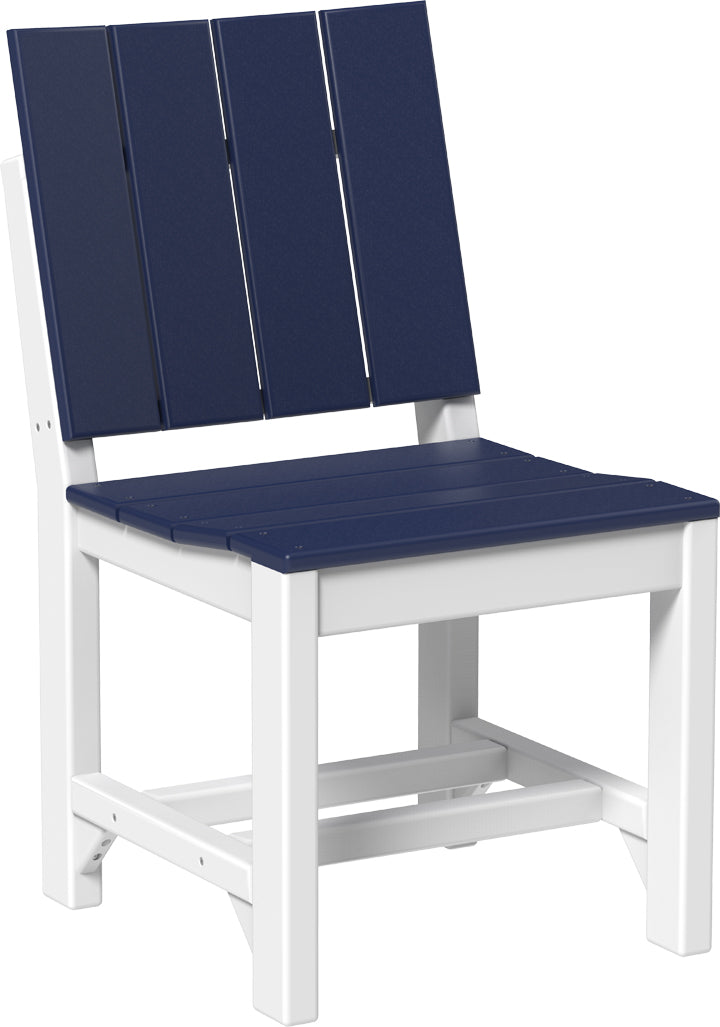 LuxCraft – Urban Side Chair – Modern Outdoor Dining Chair with Clean Lines