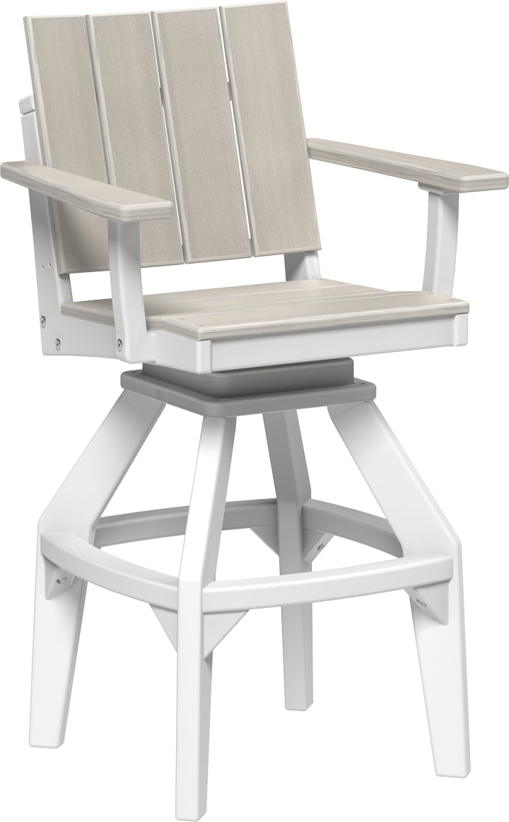 LuxCraft – Urban Swivel Chair – 360° Modern Outdoor Dining Chair
