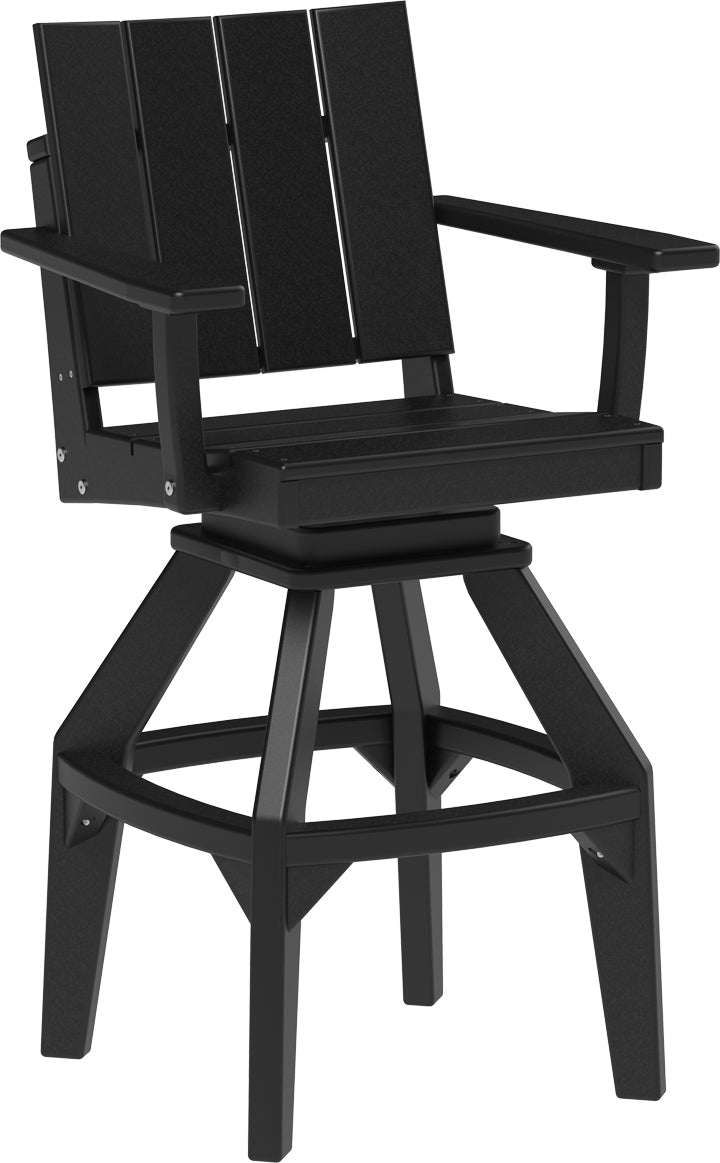 LuxCraft – Urban Swivel Chair – 360° Modern Outdoor Dining Chair
