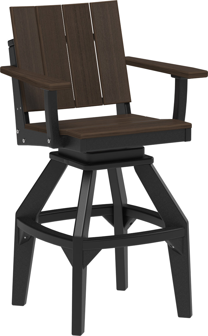 LuxCraft – Urban Swivel Chair – 360° Modern Outdoor Dining Chair