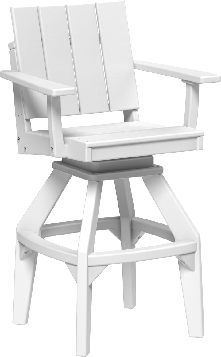 LuxCraft – Urban Swivel Chair – 360° Modern Outdoor Dining Chair