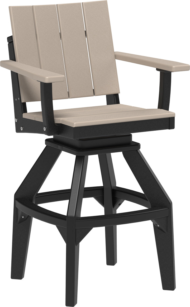 LuxCraft – Urban Swivel Chair – 360° Modern Outdoor Dining Chair