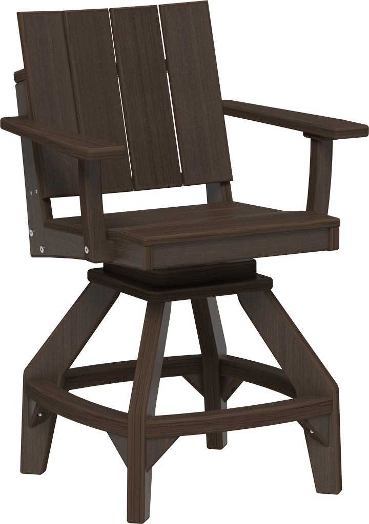 LuxCraft – Urban Swivel Chair – 360° Modern Outdoor Dining Chair
