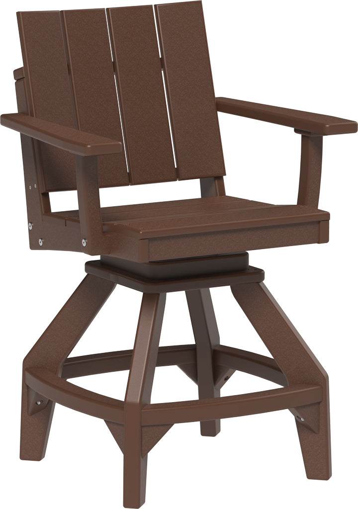 LuxCraft – Urban Swivel Chair – 360° Modern Outdoor Dining Chair