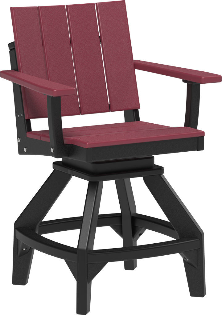 LuxCraft – Urban Swivel Chair – 360° Modern Outdoor Dining Chair