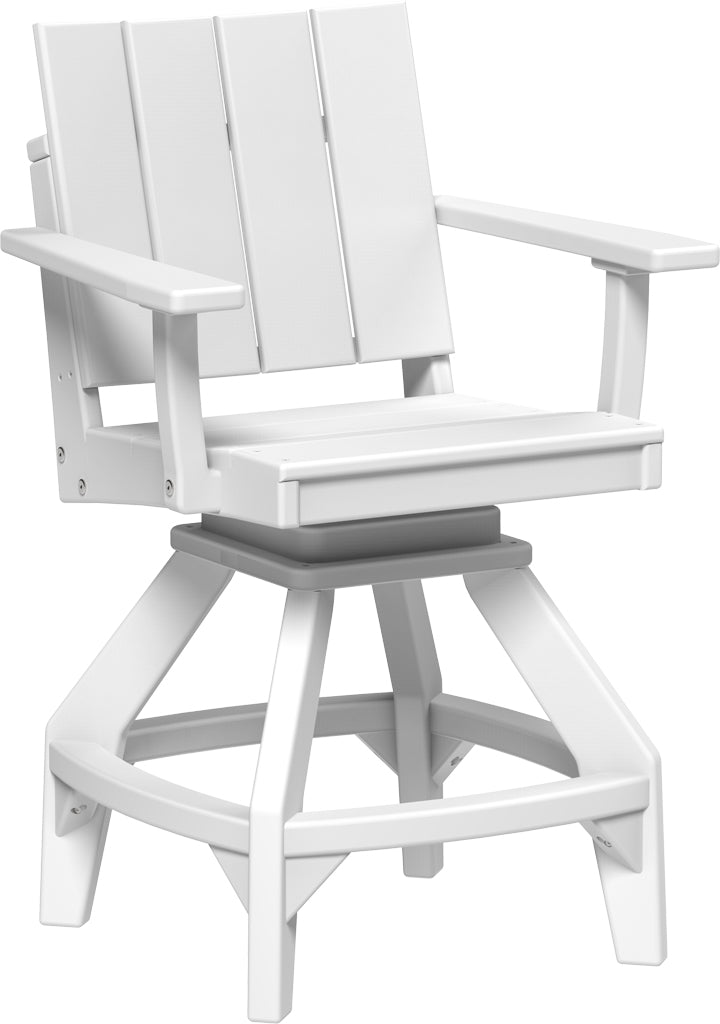 LuxCraft – Urban Swivel Chair – 360° Modern Outdoor Dining Chair