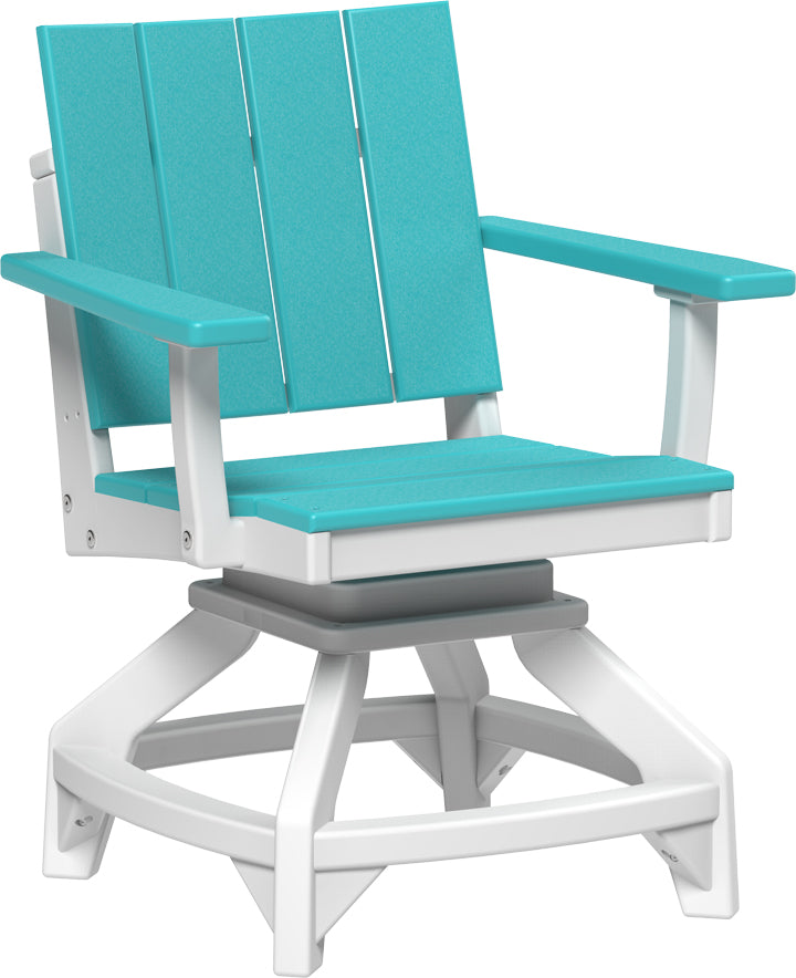 LuxCraft – Urban Swivel Chair – 360° Modern Outdoor Dining Chair