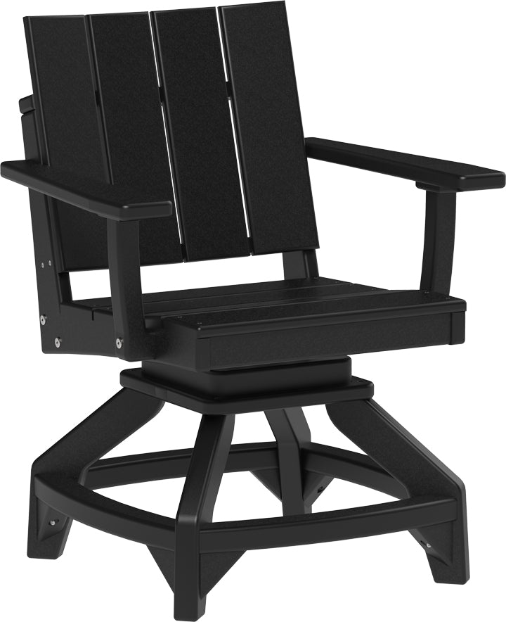 LuxCraft – Urban Swivel Chair – 360° Modern Outdoor Dining Chair