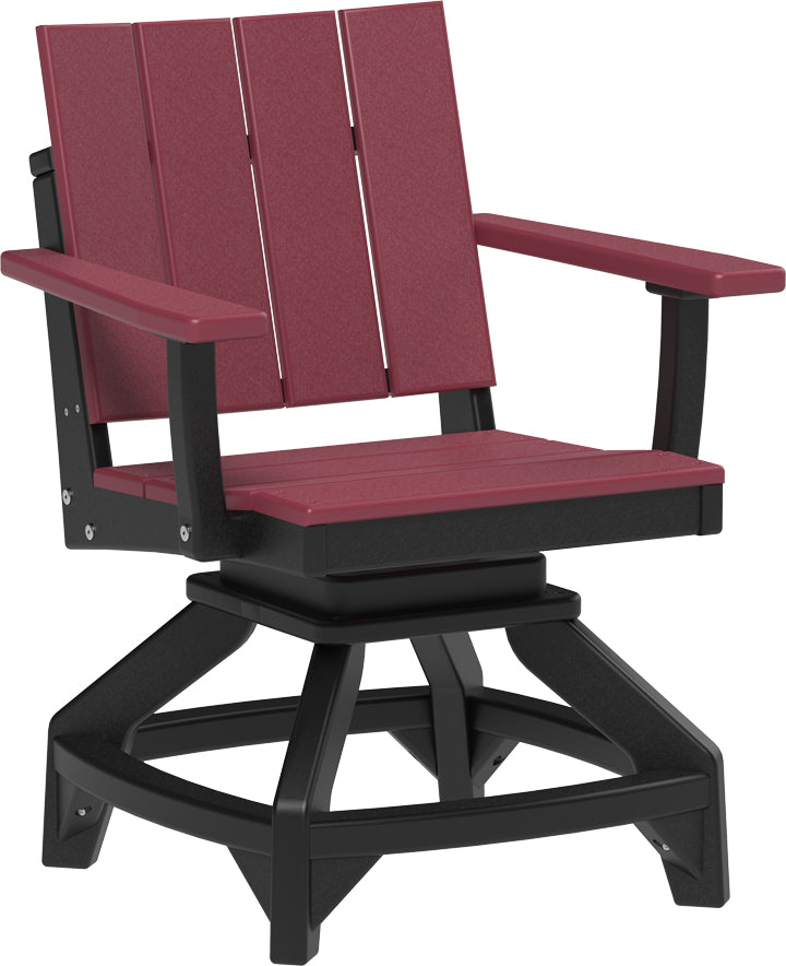 LuxCraft – Urban Swivel Chair – 360° Modern Outdoor Dining Chair