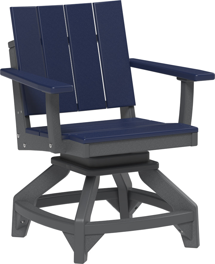 LuxCraft – Urban Swivel Chair – 360° Modern Outdoor Dining Chair