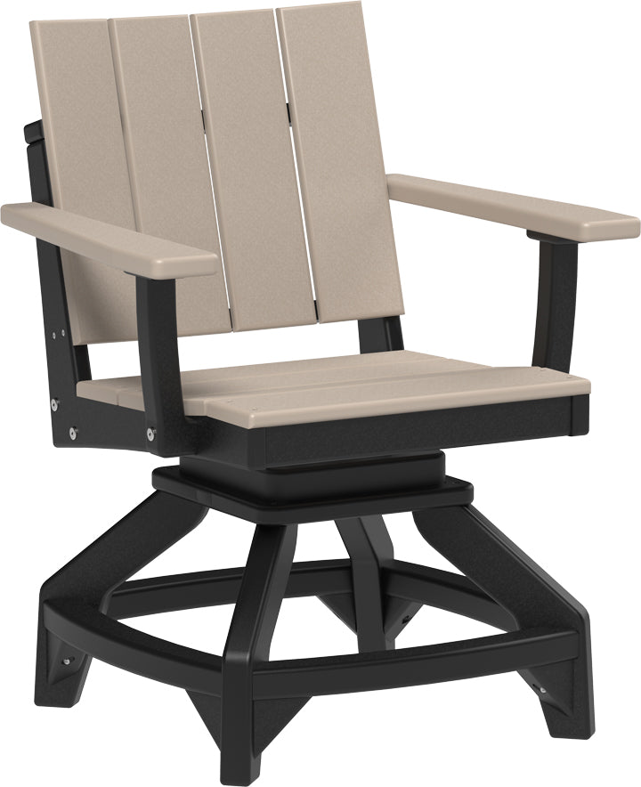 LuxCraft – Urban Swivel Chair – 360° Modern Outdoor Dining Chair