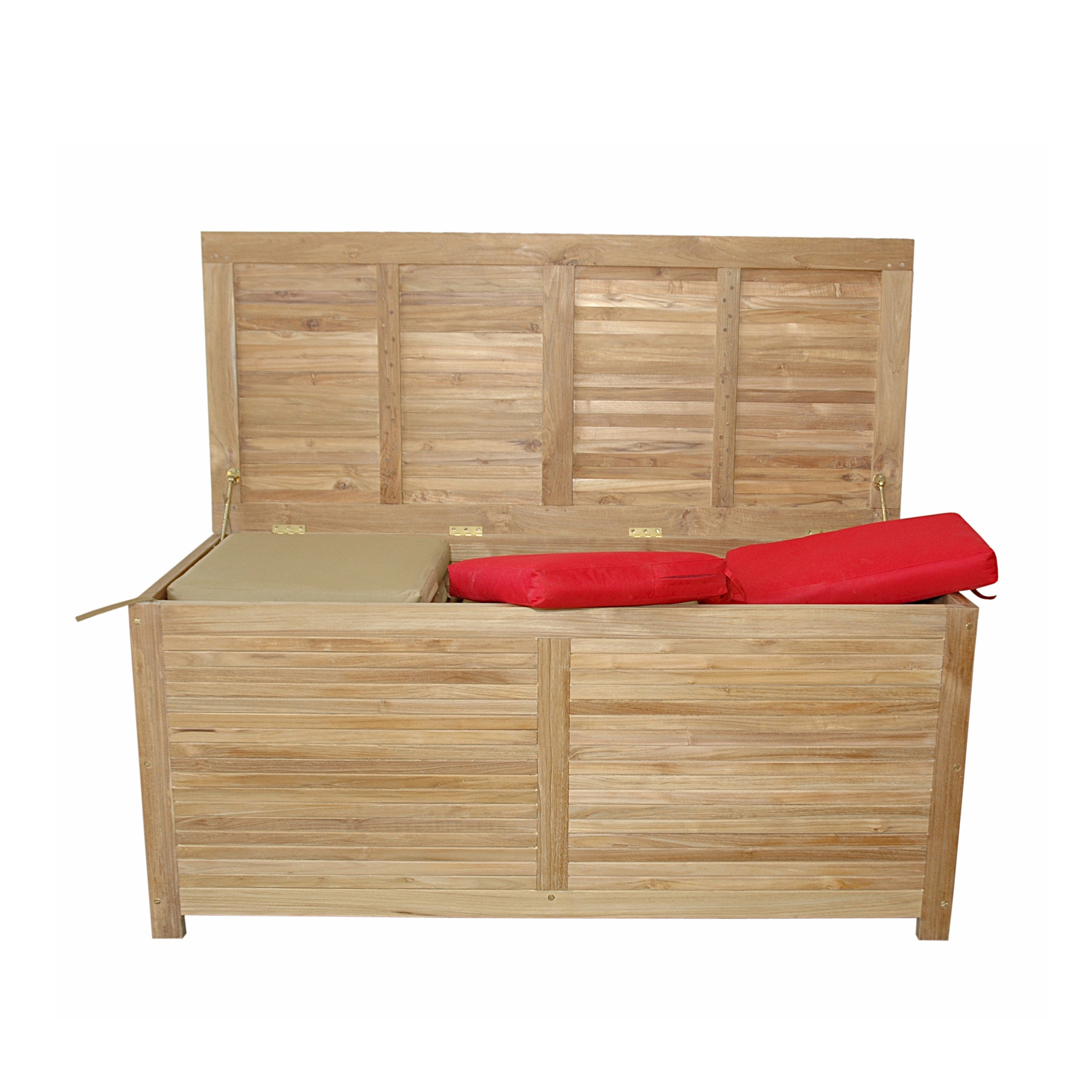 Anderson Teak Camrose Large Solid Teak Outdoor Storage Box