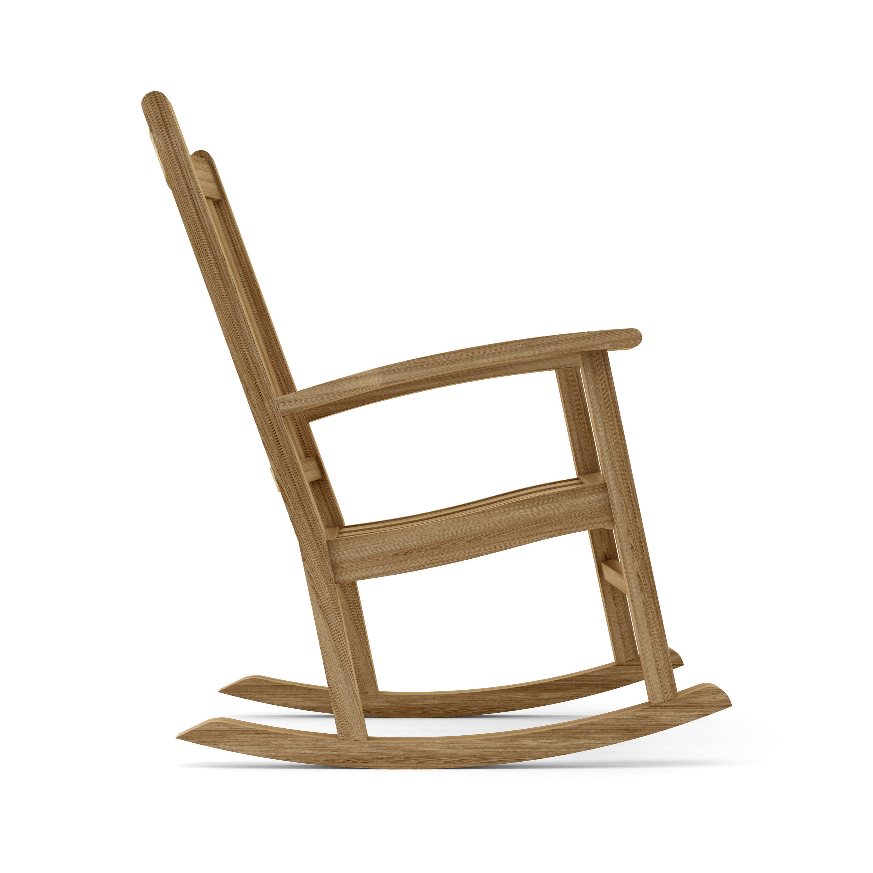Anderson Teak Palm Beach Rocking Armchair – Classic Teak Outdoor Rocker