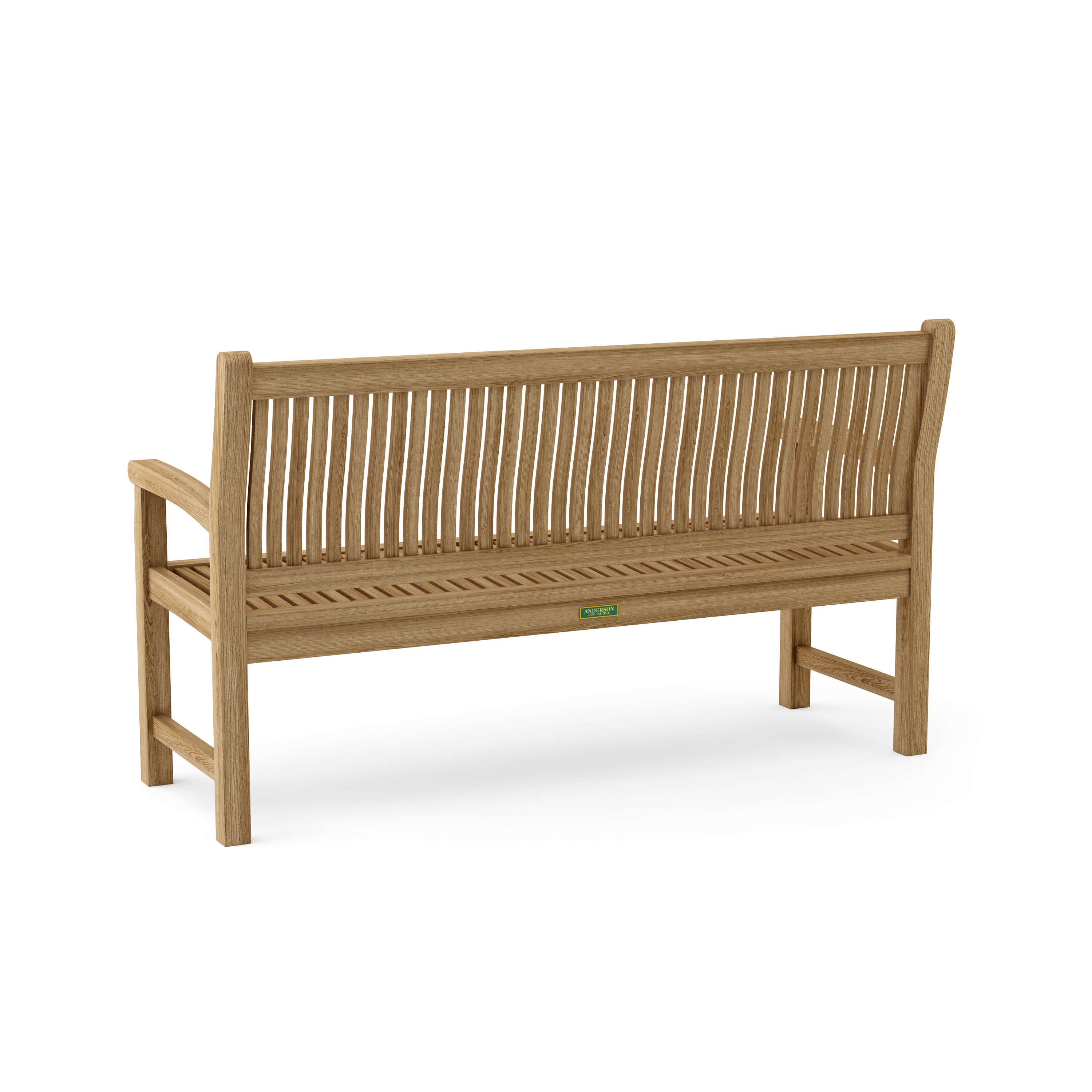 Anderson Teak Sahara 3-Seater Bench – Solid Teak Outdoor Garden Bench