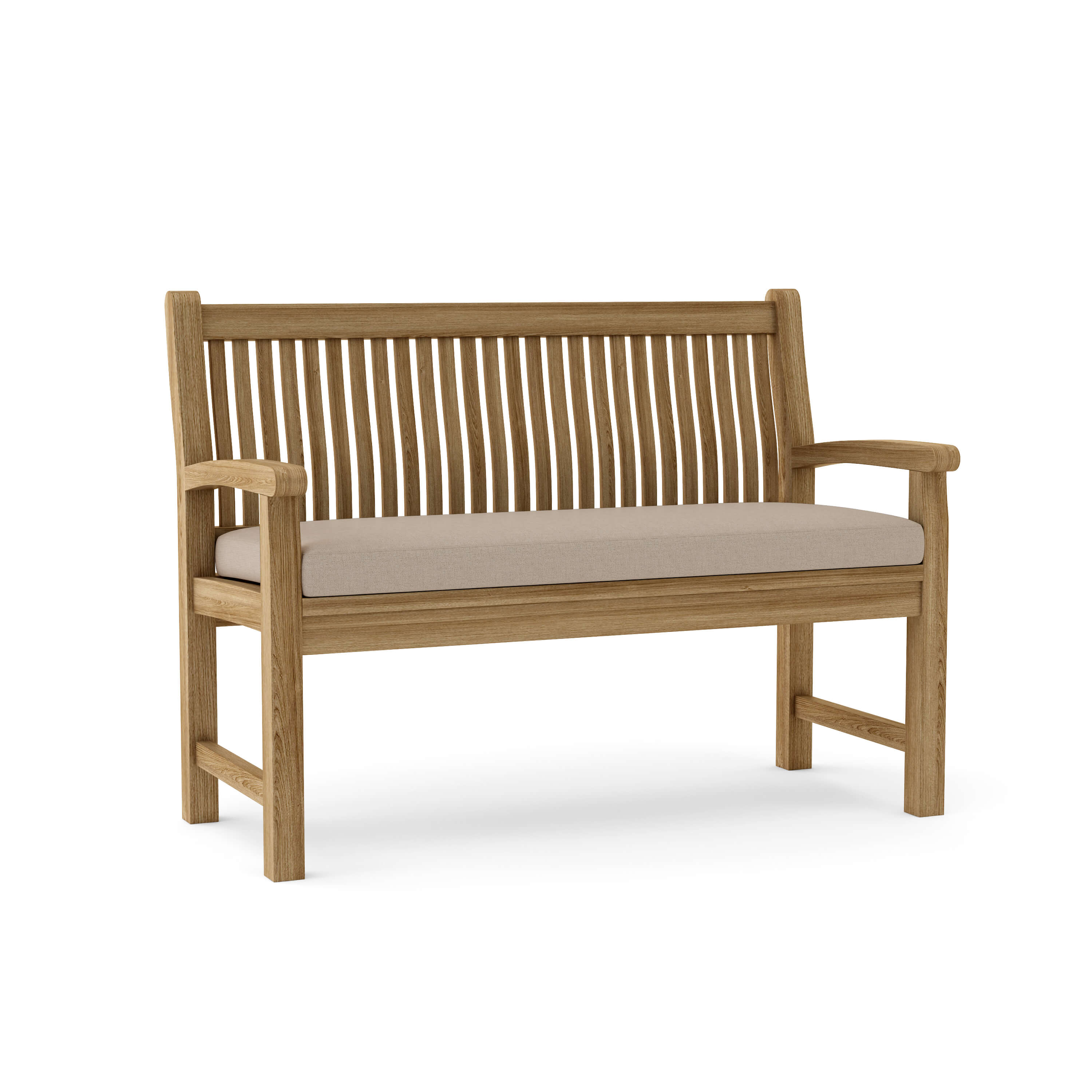 Anderson Teak Sahara 2-Seater Bench – Solid Teak Outdoor Garden Bench