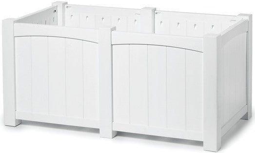 Seaside Wickford 22″ Square Outdoor Estate Planter Extension