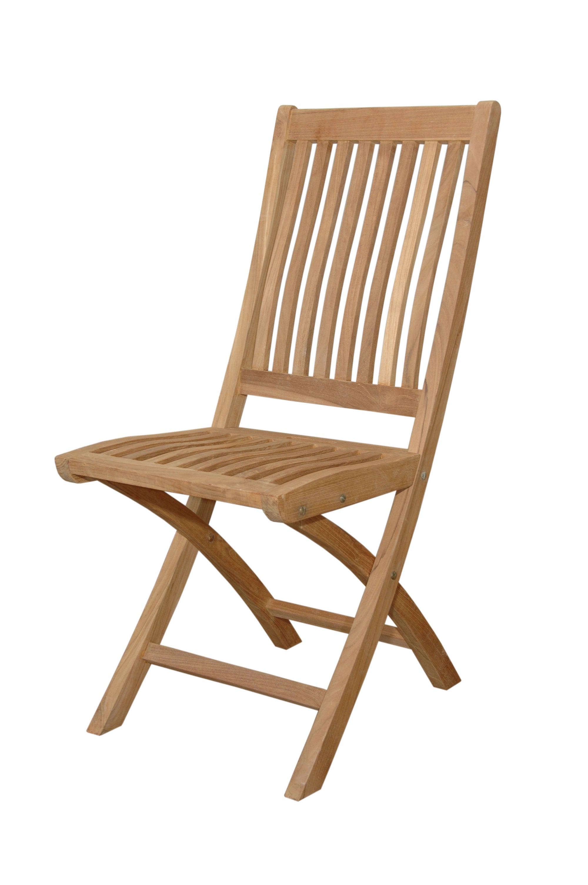 Anderson Teak Tropico Folding Chair (2-PC) – Solid Teak Outdoor Seating