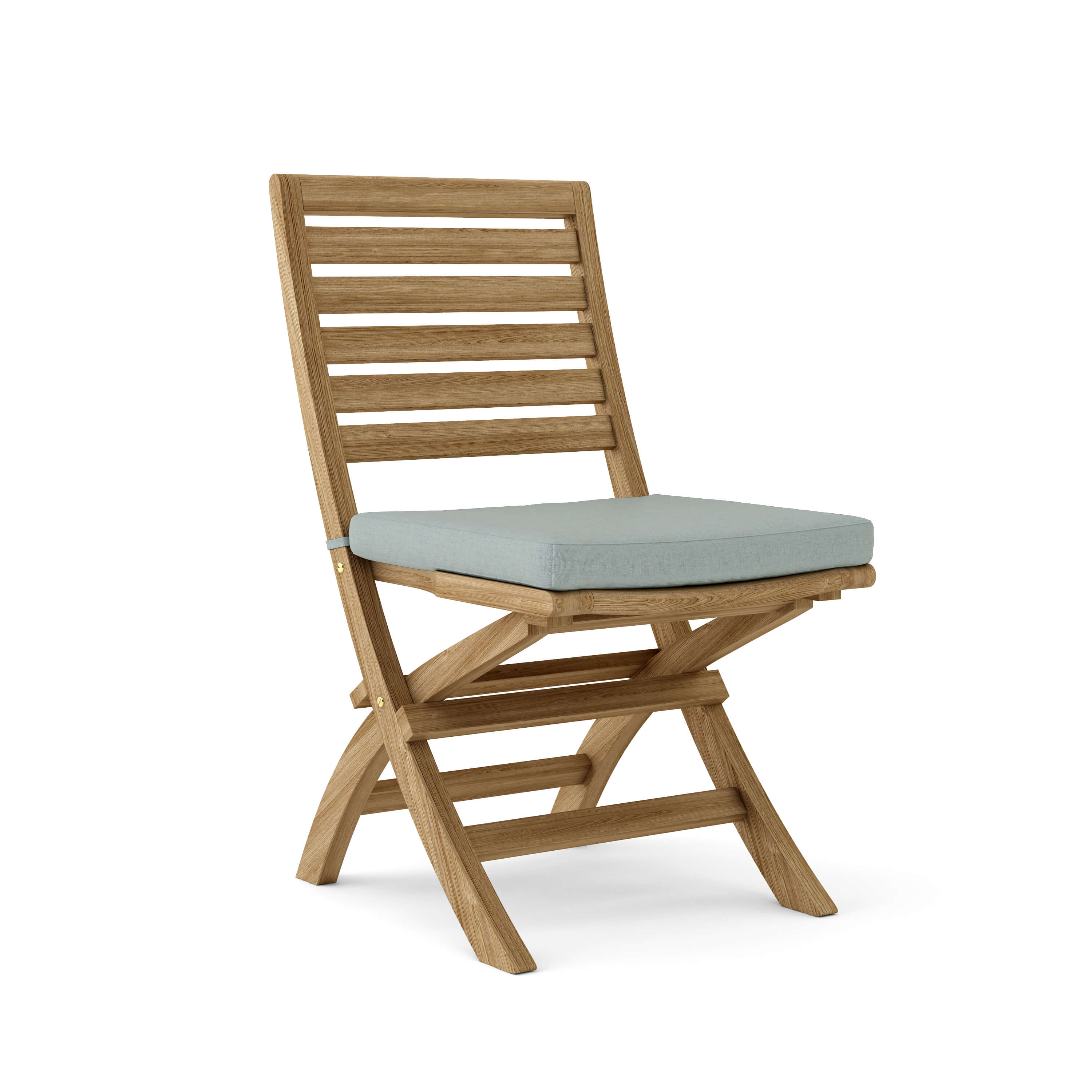 Anderson Teak Andrew Folding Chair (2-PC) – Solid Teak Outdoor Seating