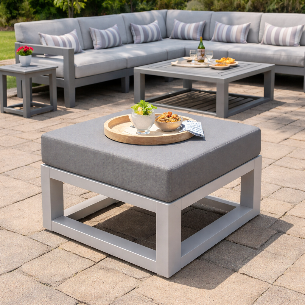 Seaside MIA Ottoman – Outdoor Patio Footrest Seating