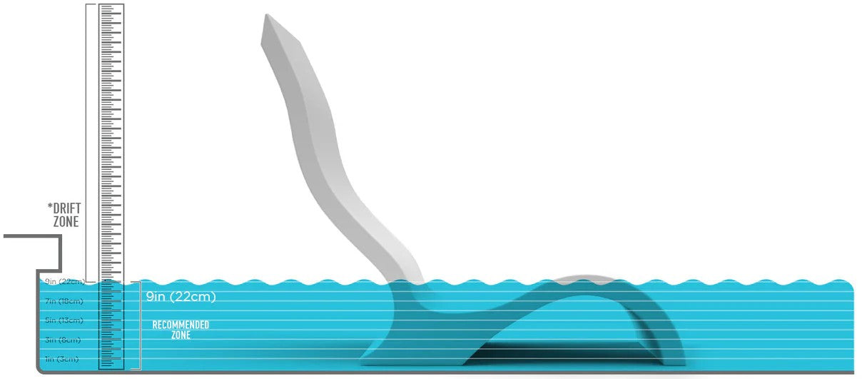 Ledge Signature 44″ Rectangular Resin In-Pool Lounge Chair