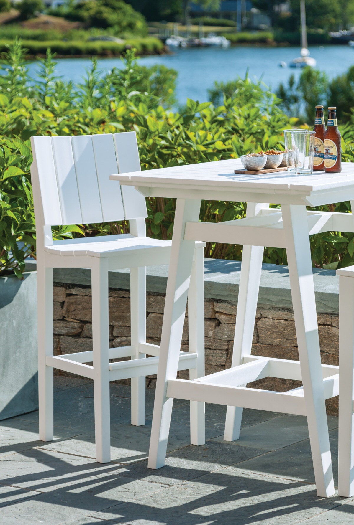 Seaside MAD Balcony Table 33″ x 33″ – Modern Outdoor Patio Table
