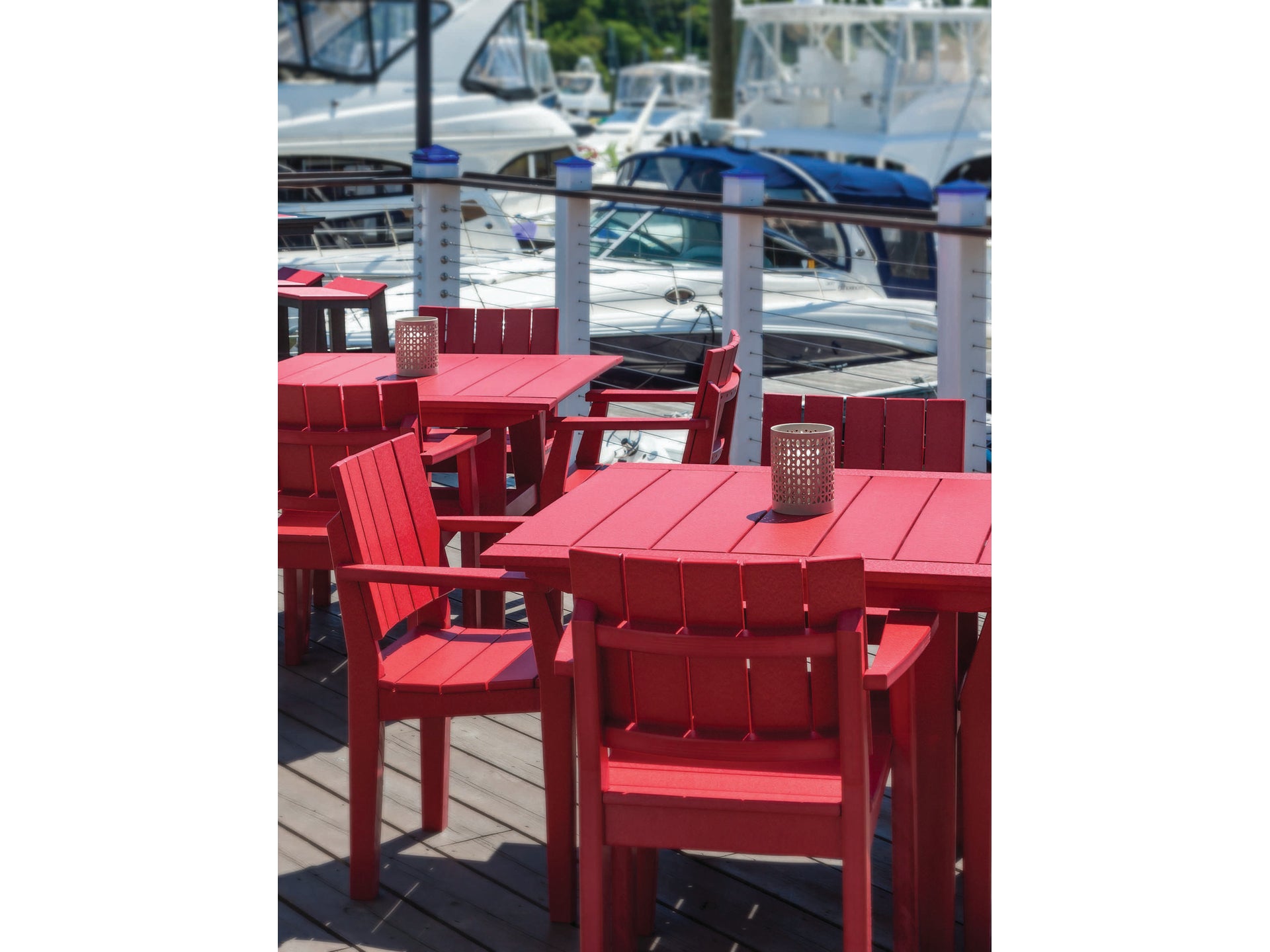 Seaside MAD Dining Table 40″ x 40″ – Modern Outdoor Patio Table