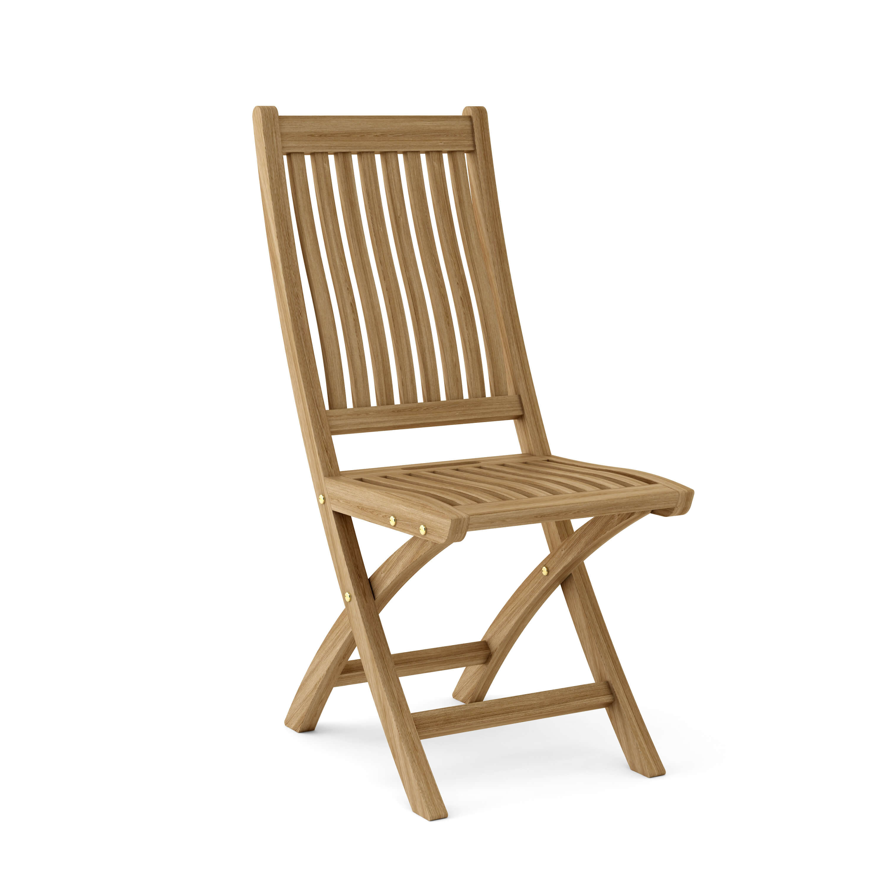 Anderson Teak Tropico Folding Chair (2-PC) – Solid Teak Outdoor Seating