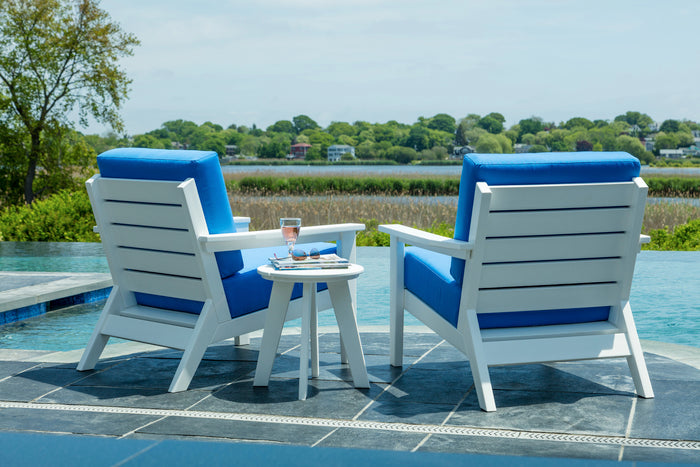 Seaside DEX Club Chair – Deep Cushion Outdoor Patio Seating