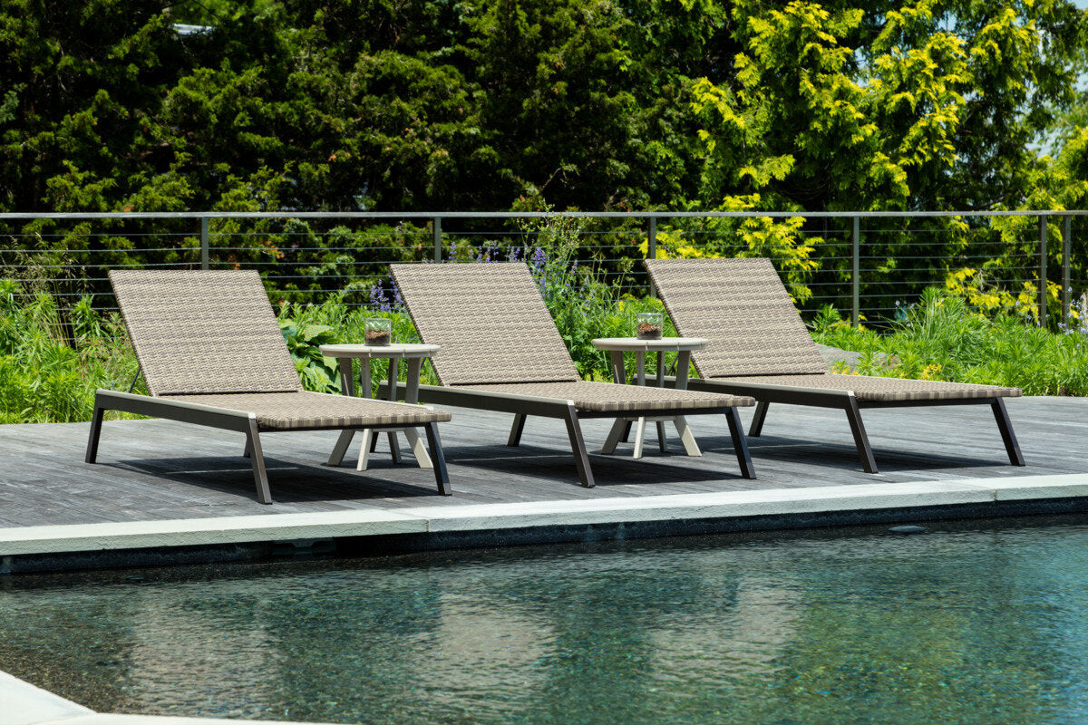 Seaside MAD Chaise – Aluminum Frame Outdoor Chaise Lounge