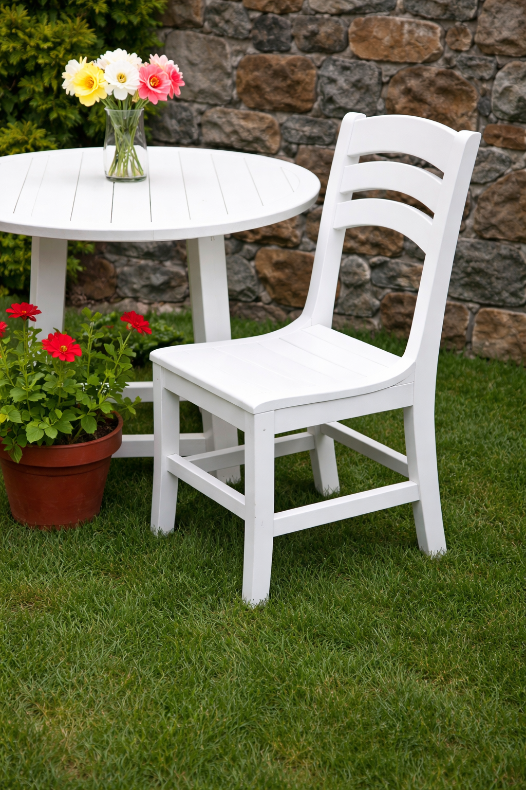 Seaside Charleston Side Chair – Classic Outdoor Patio Seating