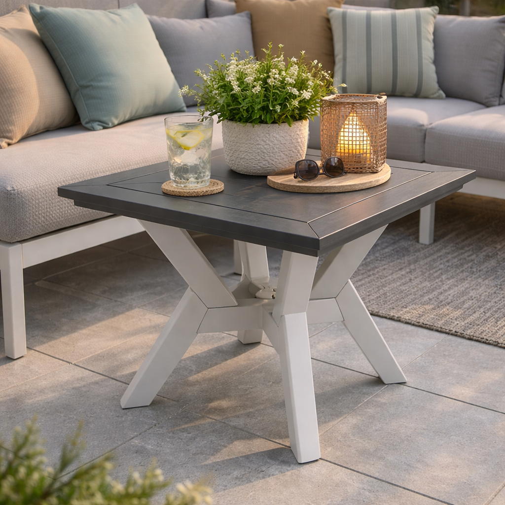 Seaside DEX Corner Table – Outdoor Patio Corner Side Table