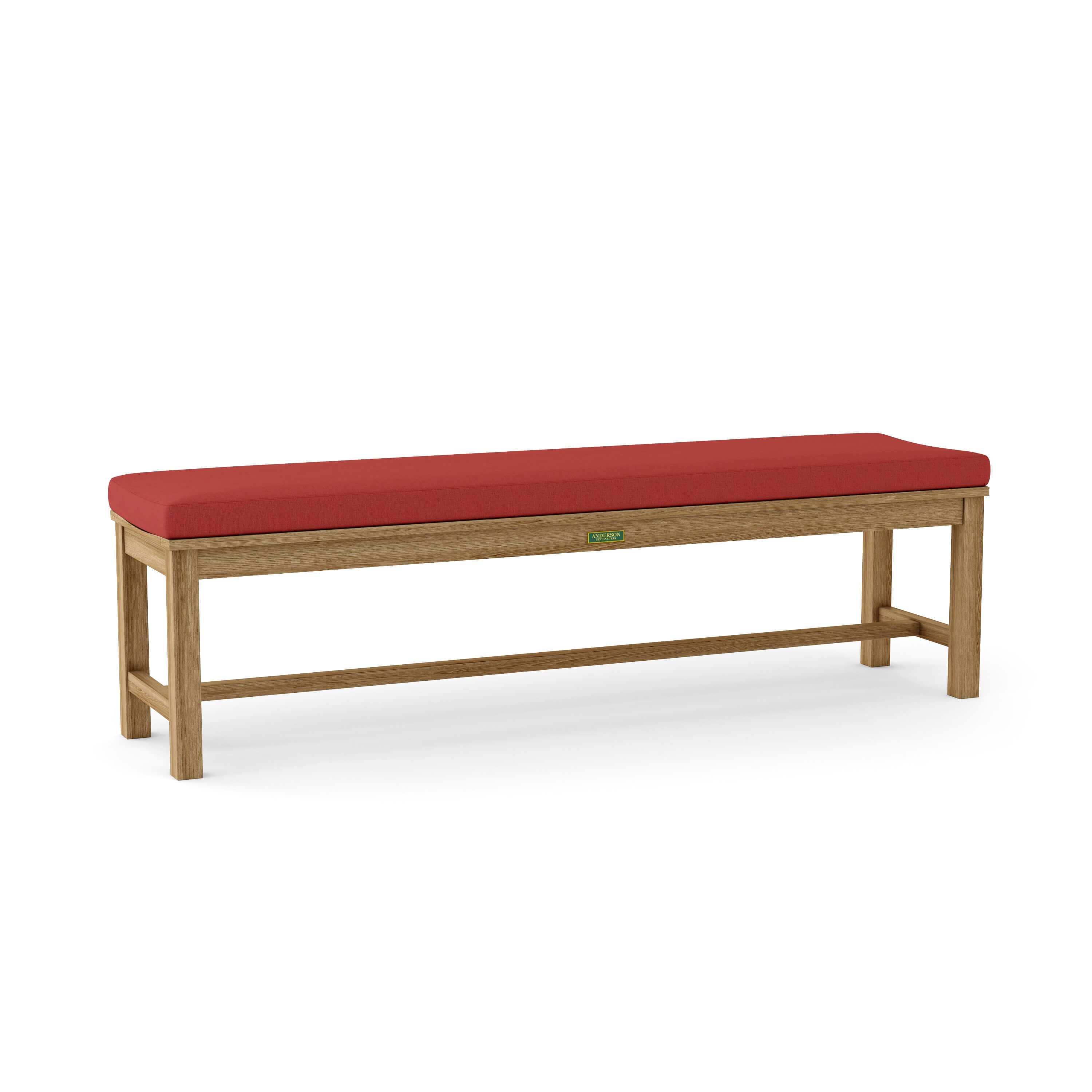 Anderson Teak – Casablanca 4-Seater Backless Bench – Curved Teak Seating