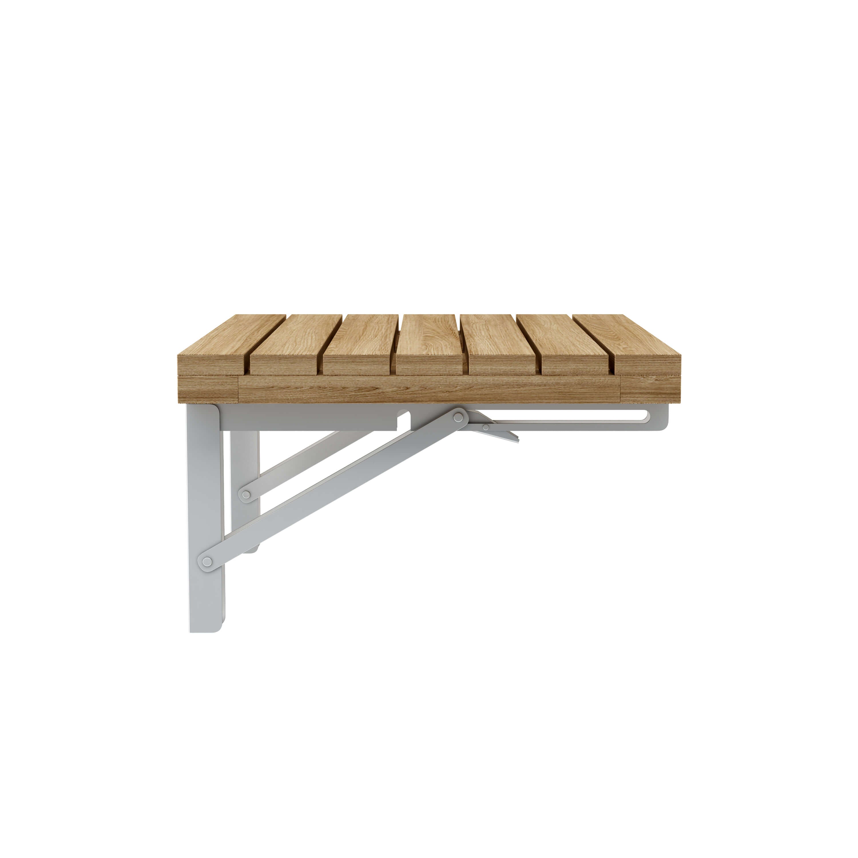Anderson Teak Wall Mount Folding Chair – Teak Space-Saving Shower Seat