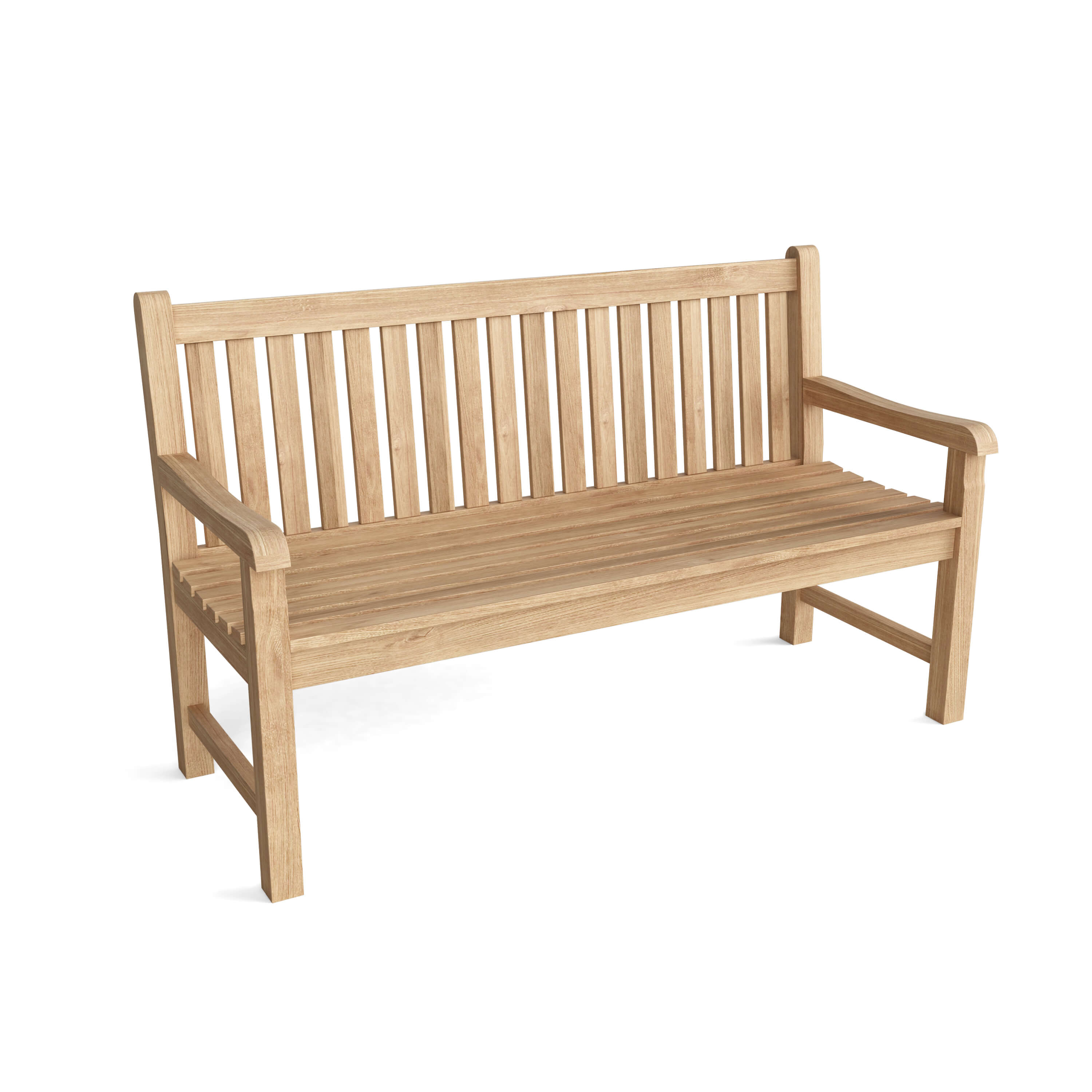 Anderson Teak Classic 3-Seater Bench – Solid Teak Outdoor Garden Bench
