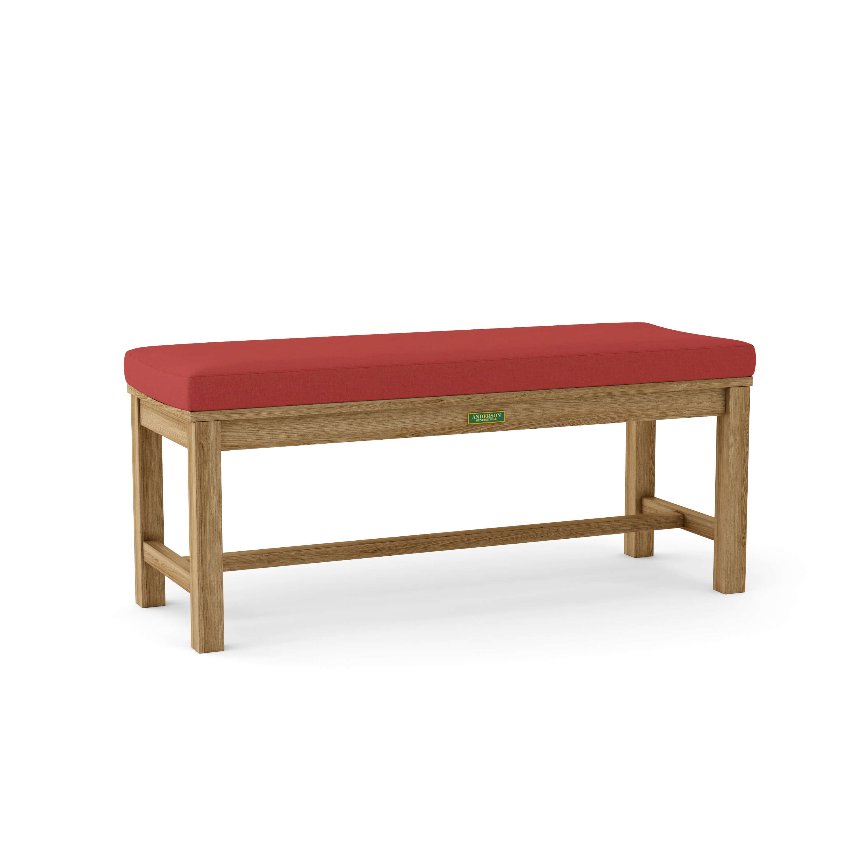 Anderson Teak – Casablanca 2-Seater Backless Bench – Curved Teak Seating